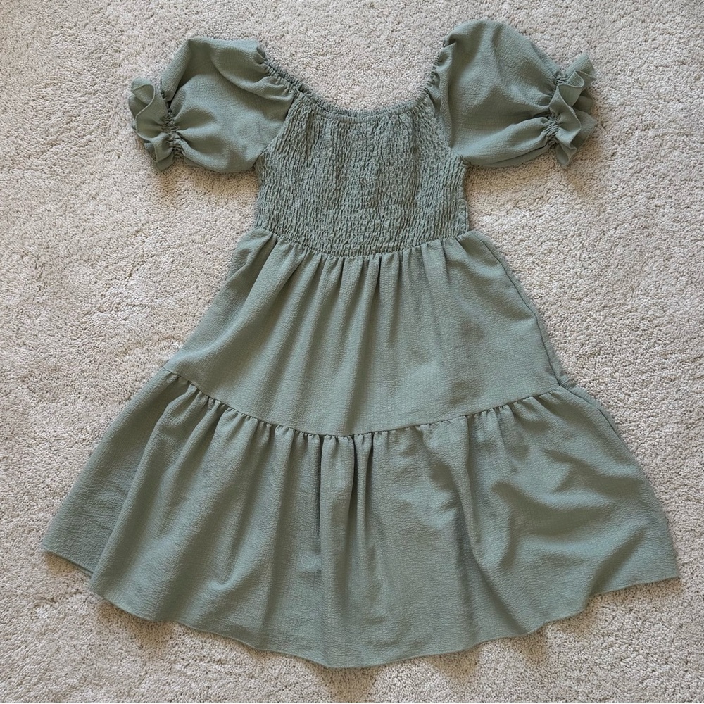 Charming Green Dress